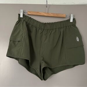 Free People Movement Olive Green Active Shorts